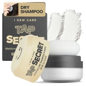 I Dew Care Tap Secret Mattifying Dry Shampoo Powder Translucent Volume Boost